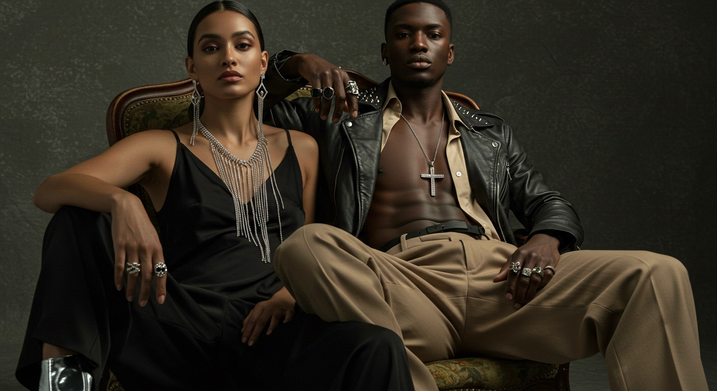 Original jewellery editorial photograph